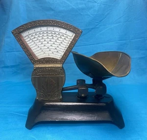 Jacob Brothers Candy Scale Early 1900s In Working Condition - Picture 1 of 14