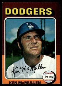 1975 O-Pee-Chee Ken McMullen Los Angeles Dodgers #473 - Picture 1 of 2