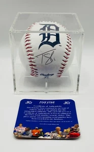 Baseball firmato Tarik Skubal in custodia con certificato di autenticità (445879) (tigri) - Foto 1 di 3