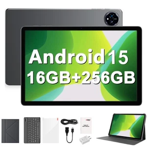 11.0" WIFI Tablet Android 15 Tablets PAD IPS 16GB 256GB HD Octa-Core Dual Camera - Picture 1 of 19