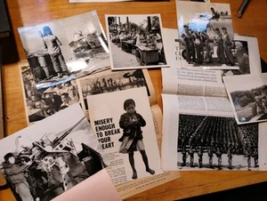 PRESS PHOTOS Lot Set Chinese Articles WAR NATIONALIST China MARINES 1950s B&W - Picture 1 of 15