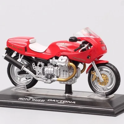 1:24 Scale Mini MG Moto Guzzi Daytona 1000 motorcycle model toy bike Acrylic Box - Image 1 of 4