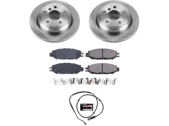 Rear Brake Pad and Rotor Kit For 2015-2016 BMW 428i Gran Coupe MN598FJ - Image 1 of 1