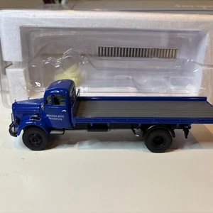 1955 Mercedes-Benz L3500 Transporter Flat Bed Tow Truck 1/43 Premium ClassiXXs - Picture 1 of 10