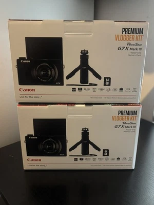 Canon PowerShot G7 X Mark III 20.1MP Camera Premium Vlogger Kit - Fast Dispatch - Image 1 of 4