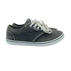 Vans Damenschuhe Größe 6 Grau Off The Wall Komfort Schnürschuhe Turnschuhe 721356 - Bild 1 von 12