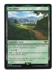 The Shire casi nuevo raro #0260 El Señor de los Anillos Magic The Gathering lote Magic The Gathering - Imagen 1 de 2