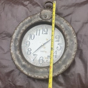 Vintage neue Uhr 1887 Replik getestet und funktioniert Chicago Retro Wand Stil Dekor - Bild 1 von 12