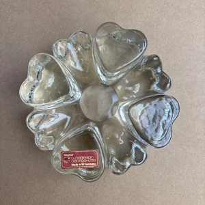 Vintage Glasdesign George Shutte Kunstglasuntersetzer West Germany Untersetzer 5 Zoll - Bild 1 von 5