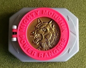 Mighty Morphin Power Rangers Morpher Gürtelclip Schnalle McDonald’s Spielzeug Set 3 Münzen - Bild 1 von 4