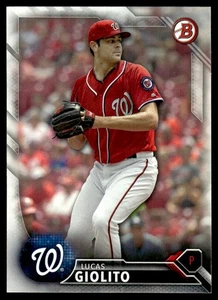 2016 Bowman Prospects Lucas Giolito Washington Nationals #BP150 - Picture 1 of 2