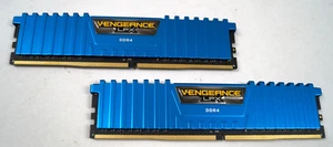 Corsair Vengeance LPX 16GB (2x8GB) DDR4 3000MHz CMK16GX4M2B3000C15 Memory E122 - Picture 1 of 5
