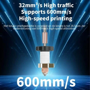 0,4 mm 0,6 mm 0,8 mm Härtedüse für Creality V3 K1C K1 Max 3D Drucker Quick-Swap - Bild 1 von 13