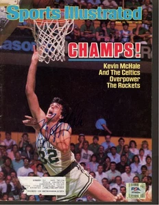 Kevin McHale Celtics Signed Magazine Cover Autograph PSA/DNA AP44244 - Picture 1 of 1