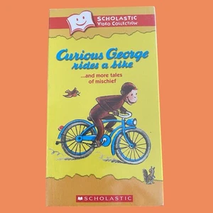 Curious George Rides A Bike - VHS-Kassette. Scholastic Video 1980. Neu! Versiegelt! - Bild 1 von 2