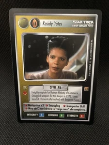 Star Trek CCG Kasidy Yates Near-Mint/NM Rare – RoA 1999 - Picture 1 of 1