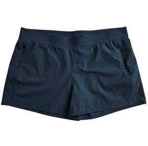 Kuhl Freeflex (Womens XL) 4" Pull On Shorts Hiking Stretch Koal Blue Drawstring - Picture 1 of 10
