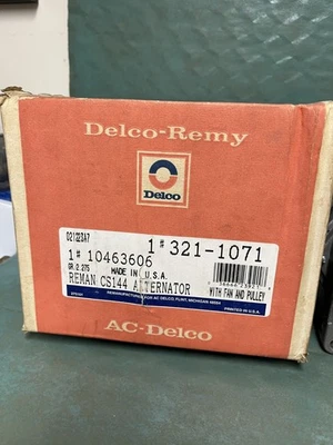 Alternador reconstruido AC Delco para Buick Riviera 1995 cupé 2 puertas, 3,8 L V-6 Foto 1 de 4