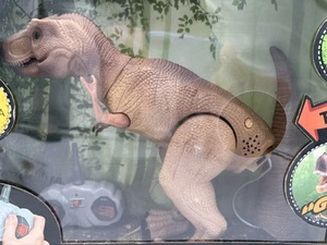 Dinosaur Kids Remote Radio Wireless Control RC T-REX with Roaring Sounds - NEW - Picture 1 of 12
