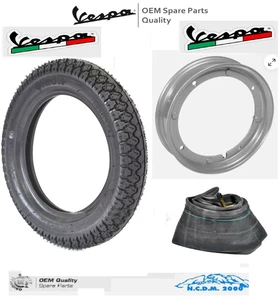 Neumático Completo Rueda Cámara Vespa 50 2.75.9 Rueda Abierta - Imagen 1 de 10
