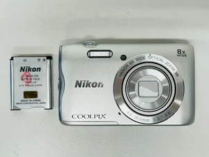Nikon Coolpix A300 20.1MP 8x Optical Zoom Compact Digital Camera Near Mint C129 - Picture 1 of 10