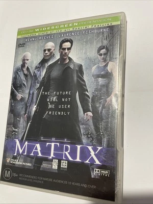 The Matrix DVD Movie T5 WIDESCREEN Region 4 PAL - Image 1 of 2
