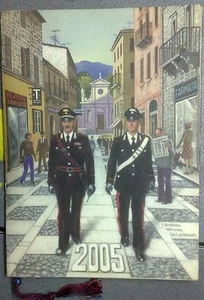 CALENDARIO STORICO ARMA DEI CARABINIERI 2005 - Foto 1 di 1