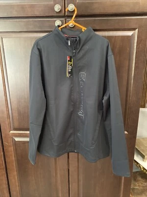 Chaqueta Under Armour Hombres L Negra UA Cold Gear Infrarrojo Cremallera Completa Abrigo Foto 1 de 4