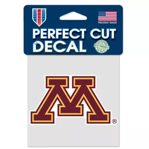 University of Minnesota Golden Gophers PRIMARY M Logo Vinyl Decal Sticker UM - Bild 1 von 1