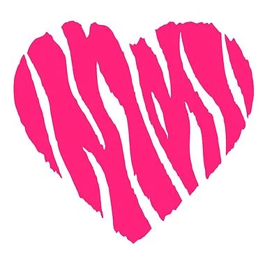 Calcomanía de vinilo corazón rosa para ventana coche camión parachoques computadora portátil niña Bling Love H4124 Foto 1 de 3