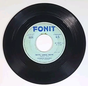 Domenico Modugno 45 RPM Sole, Sole, Sole/Notte, Lunga, Notte FONIT Made in Italy - Picture 1 of 4