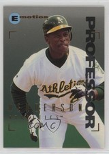1995 Skybox Emotion Rickey Henderson #71 HOF