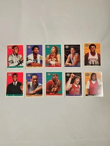 (1) 1993 Kellogg's College Greats Basketball Poster Karten Sets (10 Karten Set) - Bild 1 von 9