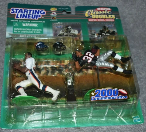 BRONCOS T. DAVIS/FALCONS J. ANDERSON STARTING LINEUP CLASSIC DOUBLES 2000 SERIES Cover