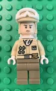Minifigure LEGO Hoth Rebel Trooper con zaino bianco dal set 8083 sw0259 - Foto 1 di 2
