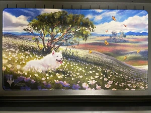 Alfombra de juego Dog Plains Johannes Voss arte extendido cosida Kickstarter con tubo fuera de imprenta - Imagen 1 de 5