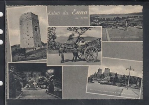 Cartolina Saluti da Enna VEDUTINE UE53 - Picture 1 of 1