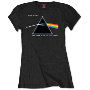 Pink Floyd Frauenshirt Schwarz DSOTM Merchandise - Bild 1 von 8