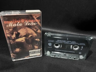 Biohazard Mata Leao Cassette Tape (Warner Bros. 1996) Hardcore 90s - Image 1 of 3