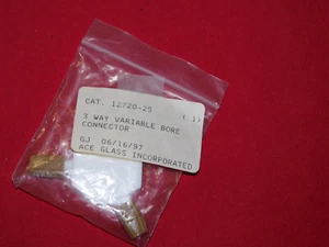 ACE Glas 3-fach variable Bohrung Verbinder; 12720-25 - Bild 1 von 3