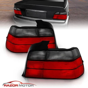 Par de luces traseras de humo 92 93 94 95 96 97 98 para BMW E36 4 puertas sedán - Imagen 1 de 6