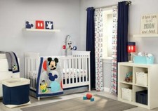 mickey mouse nursery bedding