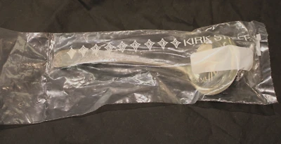 CUCHARÓN DE SALSA SÓLIDA DE LEY S. KIRK & SON OLD MARYLAND. 7" NUEVO EN BOLSA Foto 1 de 4
