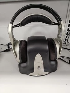 AR Acoustic Research Wireless Headphones w/ Base Charger - Picture 1 of 4