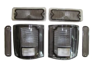SMOKE Tail Lights, Front Parking Turn, Side Markers C10 Truck 73 1973 Chevrolet - Picture 1 of 11