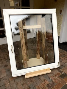 Fenster Kunststofffenster 1.fl DIN rechts Dreh-Kipp 2-fach Verglasung - Bild 1 von 8