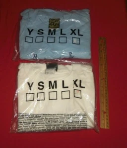 Lot of 2 Vintage SLAP Skateboard Magazine Shirt- New Still Sealed in the Bag XL - Picture 1 of 11