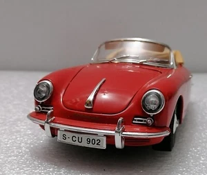 PORSCHE 356 B Cabriolet coupè 1961 - Vintage diecast 1:18 Scale model - Picture 1 of 6