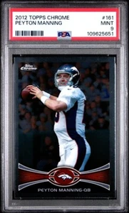 Peyton Manning 2012 Topps cromo #161 PSA 9 ***HOF*** - Imagen 1 de 2