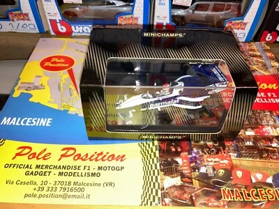 436830005 MINICHAMPS 1:43 BRABHAM BT52B PIQUET WORLD CHAMPION 1983 NEW SHIP. WOR - Immagine 1 di 4